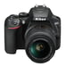 Nikon D3500 + AF-P DX 18-55 mm f/3.5-5.G VR + AF-P DX 70-300 mm f/4.5-6.3G Ed VR Kit fotocamera SLR 24,2 MP CMOS 6000 x 4000 pixel Nero