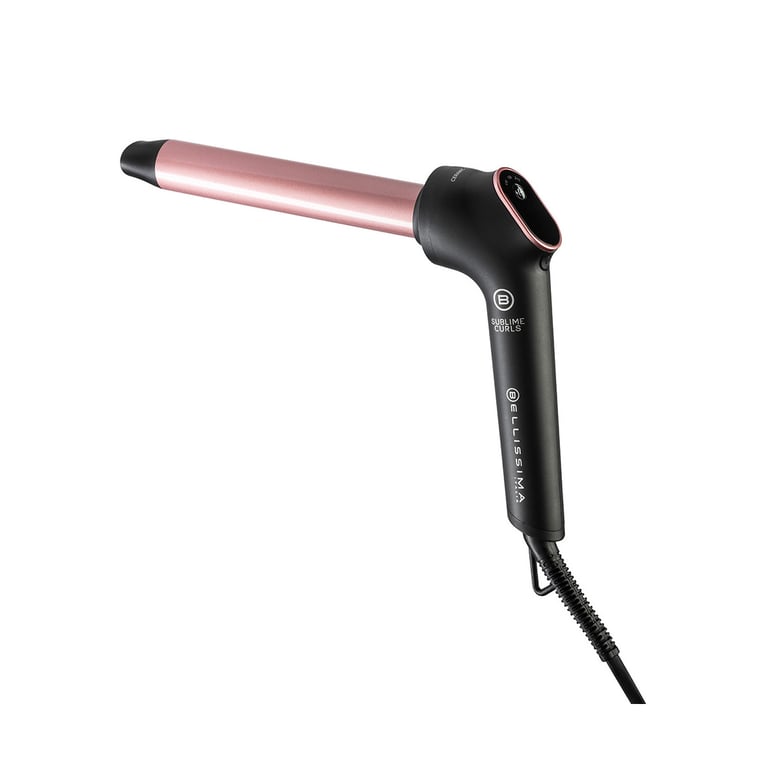 Bellissima 11855 Brosse Soufflante Et Fer À Lisser Fer À Friser À Chaleur Noir, Rose 64 W 1,8 M