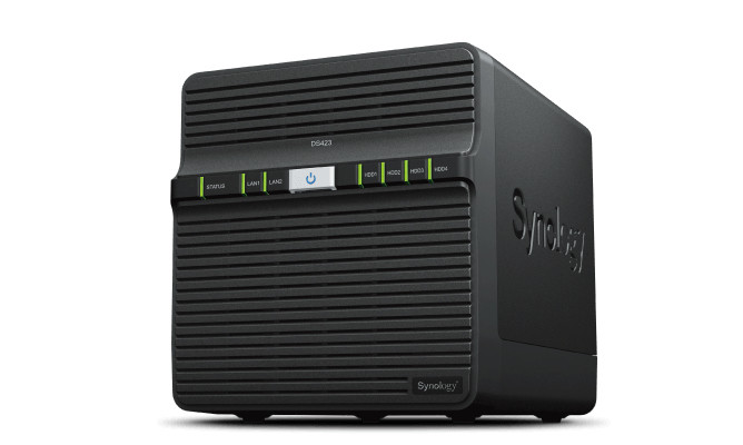 Synology DiskStation DS423 serveur de stockage NAS Realtek RTD1619B 2 Go DDR4 0 To DiskStation Manager Noir