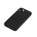 Custodia antiurto in morbido silicone gel per Apple iPhone 14 Plus, nero satinato