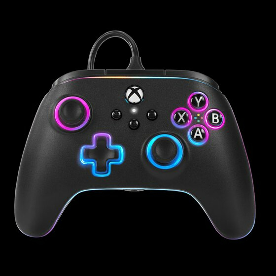 Manette filaire PowerA Lumectra pour Xbox Series X + LED REB - vue 2