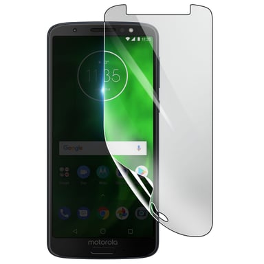 3mk Protector de pantalla de hidrogel antigolpes y antiarañazos para Motorola Moto G6 Transparente