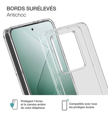 Coque Xiaomi 14T Transparente Bigben