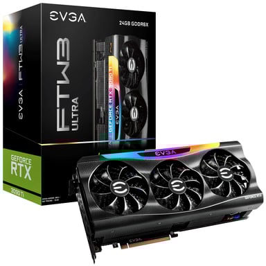 EVGA GeForce RTX 3090 Ti FTW3 ULTRA GAMING NVIDIA 24 Go GDDR6X