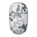 MICROSOFT Souris Bluetooth - Souris optique - 3 boutons - Sans fil - Bluetooth 5.0 - Camouflage Blanc Arctique