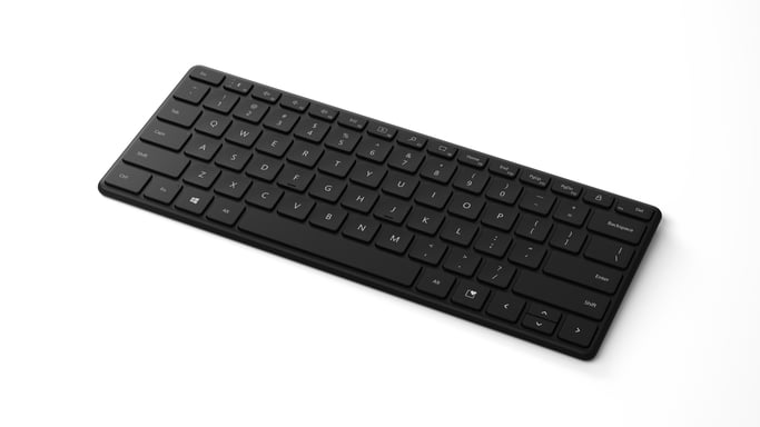Microsoft Designer Compact Keyboard clavier Bluetooth AZERTY Noir