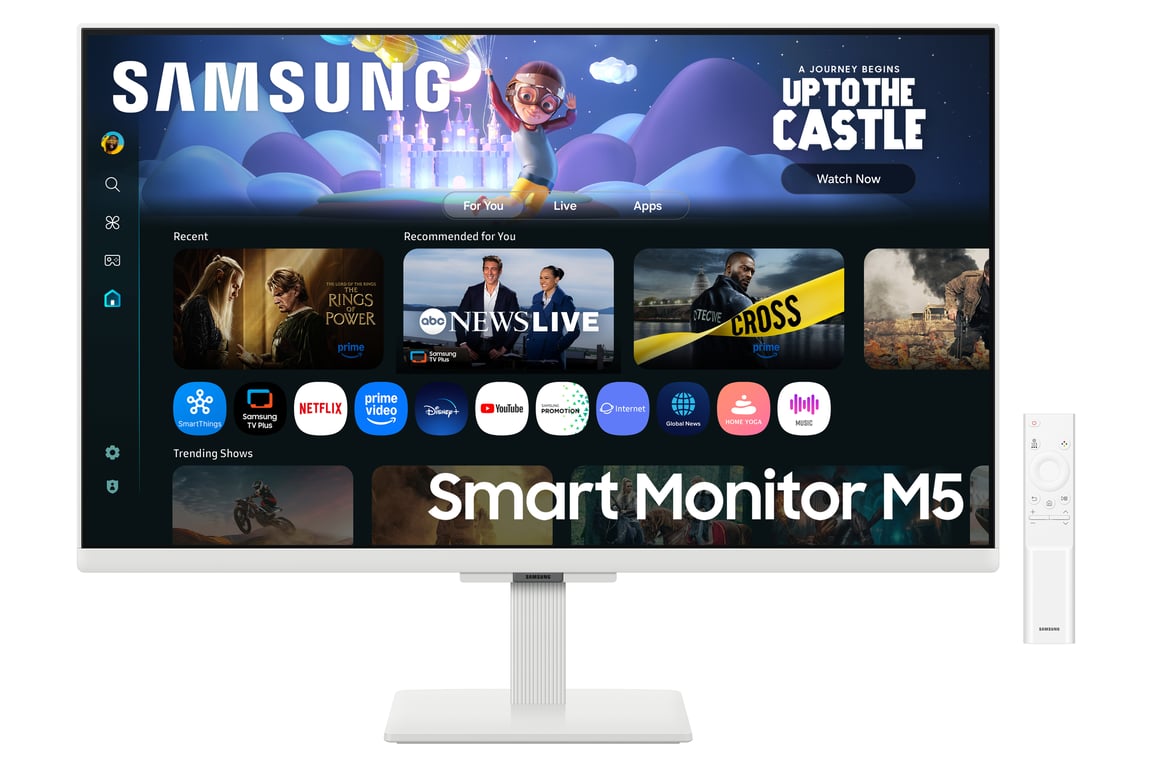 Écran Gaming Samsung 27  LS27FM501EUXEN Full HD, Temps de Réponse Rapide, Synchronisation Adaptative, Smart Monitor M5 - Neuf