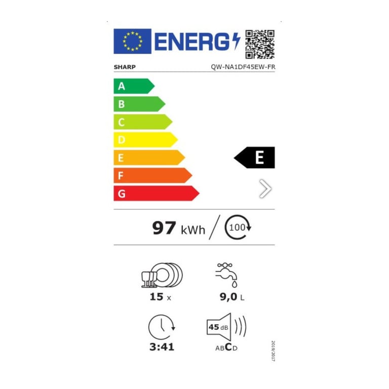 SHARP QWNA1DF45EW - vue 7