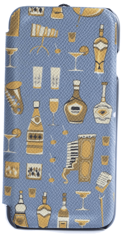 Dolce & Gabbana Coque Party Print iPhone 7-8-SE 2&3 Flip Case