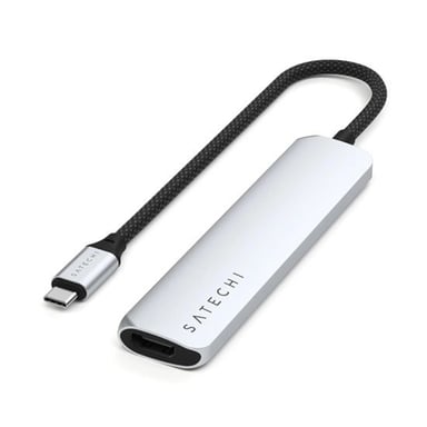 Satechi Hub Slim Multiport 6-in-1 4K Power Delivery 100W