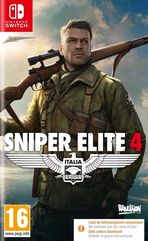 Sniper Elite 4 Code in a box Nintendo Switch - vue 1