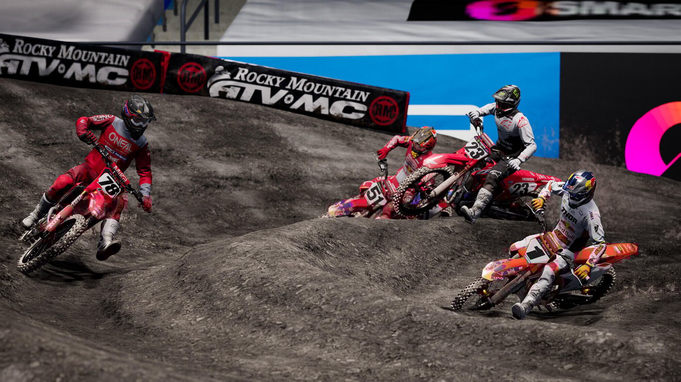 Monster Energy Supercross 6 : The Official Videogame Ps4 - vue 2