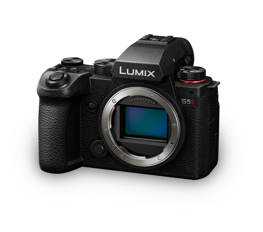 Panasonic Lumix S5II Boîtier MILC 24,2 MP CMOS 12000 x 8000 pixels Noir - Neuf