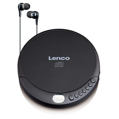 Lecteur CD, CD-R/RW Portable avec Fonction Recharge Noir