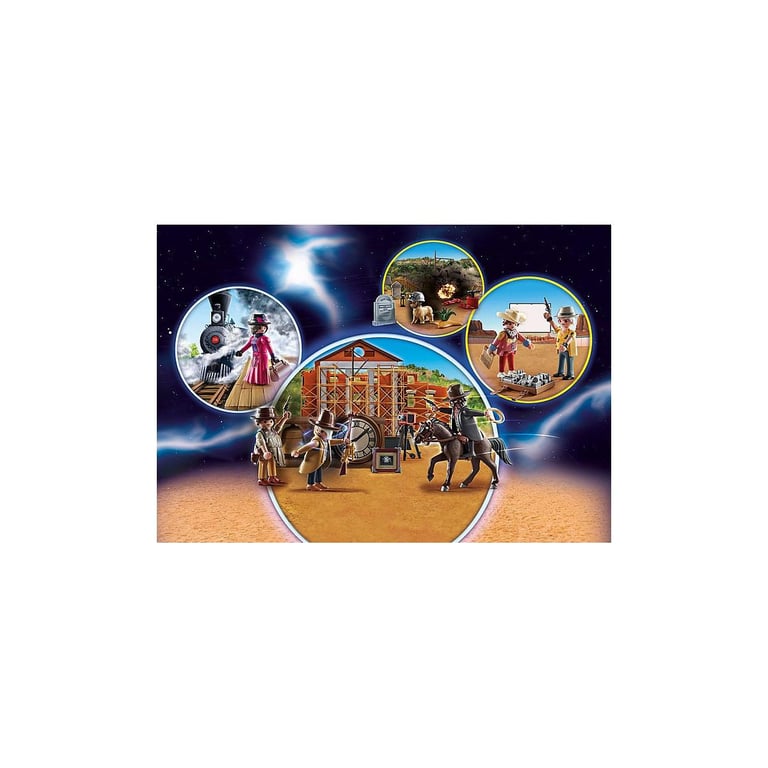 Playmobil Calendrier de l avent 70576 Retour vers le futur III - Neuf