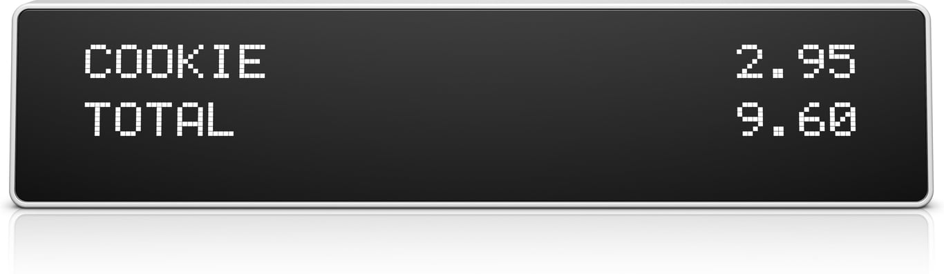 HP ElitePOS 2x20 CFD USB - vue 2