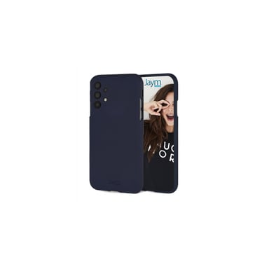 JAYM - Coque Silicone Soft Feeling Bleue pour Samsung Galaxy A32 4G – Finition Silicone – Toucher Ultra Doux