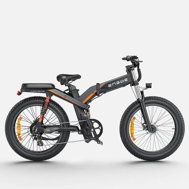 Velo Electrique ENGWE X24 Puissance 1000W Batterie 1401.6Wh Autonomie 100KM Noir ENGWE