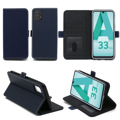 Samsung Galaxy A53 5G Etui housse rabat protection bleu