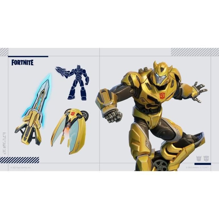 Pack Transformers Pour Fortnite Ps4 - vue 10