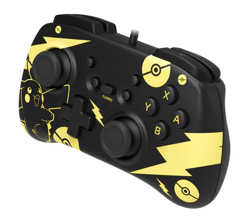 Hori HORIPAD Mini (Pokémon: Pikachu Black & Gold) - Neuf