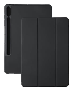 4smarts 541341 funda para tablet 31,5 cm (12.4'') Folio Negro