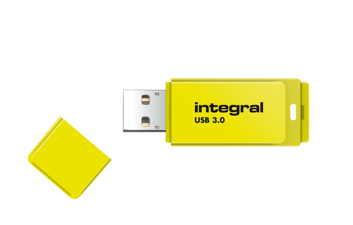 Integral INFD16GBNEONYL3.0 lecteur USB flash 16 Go USB Type-A 3.2 Gen 1 (3.1 Gen 1) Jaune - Neuf