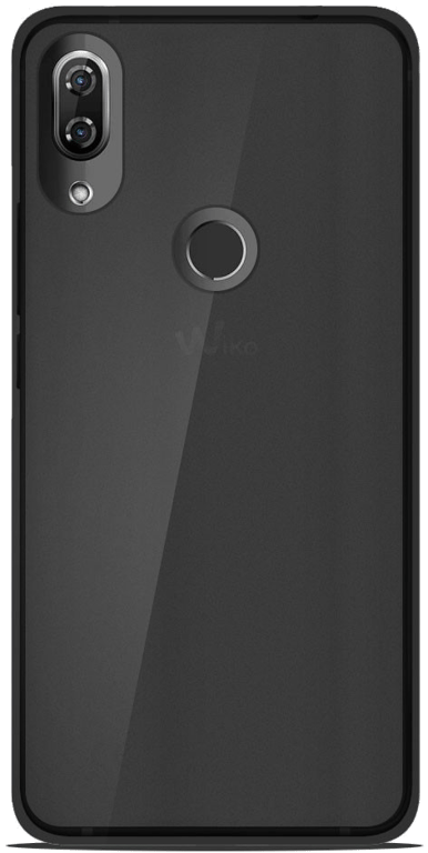 Coque silicone unie compatible Givré Noir Wiko View 2 Pro