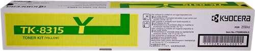 Kyocera TK Jaune originale cartouche de toner pour TASKalfa 2550ci - vue 3