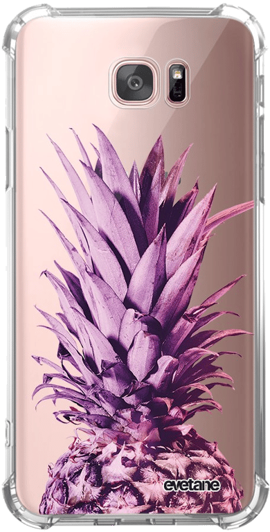 Evetane Coque compatible avec Samsung Galaxy S7 Edge silicone coins antichocs solide protection comp