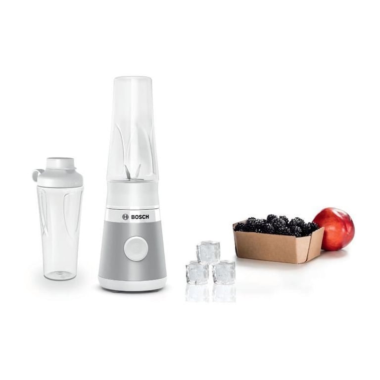 Mini Blender BOSCH VitaPower Serie 2 MMB2111T Bol mixeur 0 8 4 lames tranchantes inox Haute vitesse de mixage Neuf - vue 3