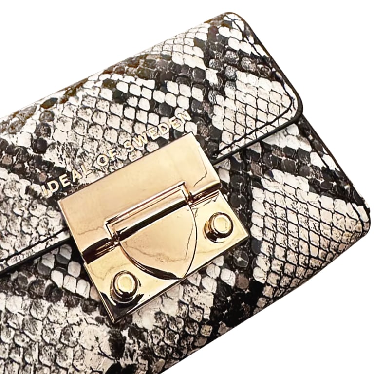 Portefeuille Modèle Liv Padlock au Motif Serpent avec Chaîne Amovible de 105 cm Neuf - vue 8