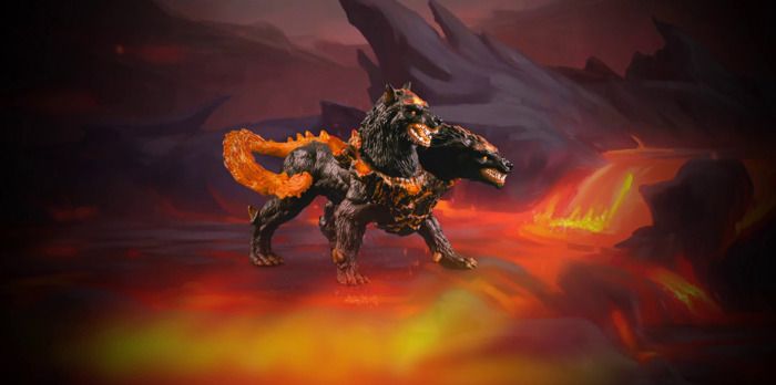 Figurine Cerbère de lave Enfant et plus SCHLEICH 42451 Eldrador Creator - vue 3