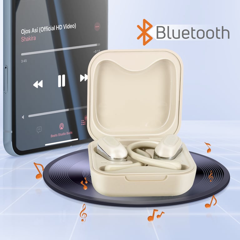 Écouteurs Bluetooth Sport Conduction Aérienne avec Boîtier de Charge Neuf - vue 5