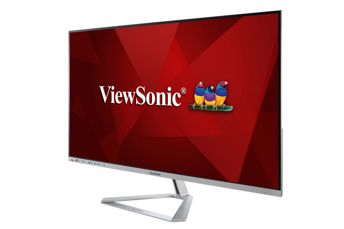 Viewsonic VX Series VX3276-4K-mhd LED display 81,3 cm (32 ) 3840 x 2160 pixels 4K Ultra HD Argent - Neuf