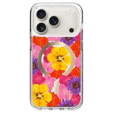 iDeal of Sweden Coque Clear MagSafe pour Apple iPhone 17 Pro - Tropical Floral