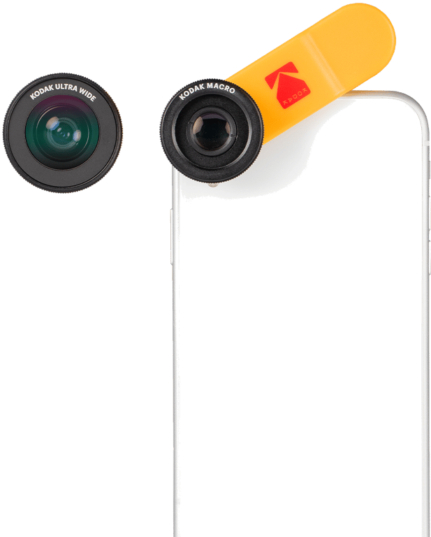 Kit d'objectif pour smartphone 2 en 1 Kodak