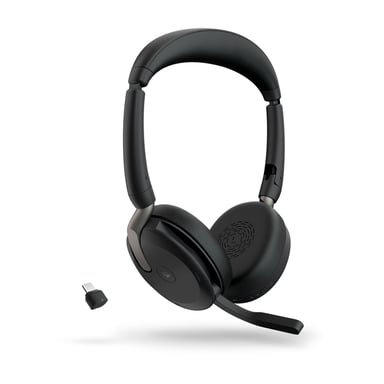 Jabra Evolve2 65 Flex Casque Sans fil Arceau Bureau/Centre d'appels USB Type-C Bluetooth