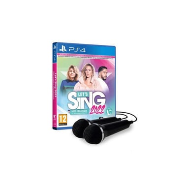 Let's Sing 2022 - Juego de 2 Micrófonos PS4
