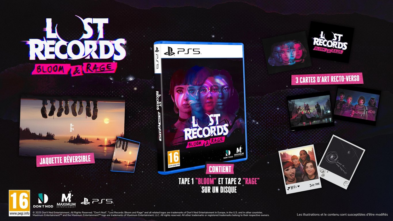 Lost Records Bloom and Rage Jeu PS5 - vue 2