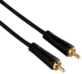 Hama Cavo audio RCA da 1,5 m Nero