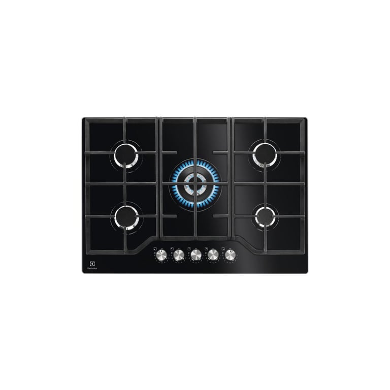 Electrolux KGG75362K Encastrable 74 cm Gaz 5 Brûleurs Neuf