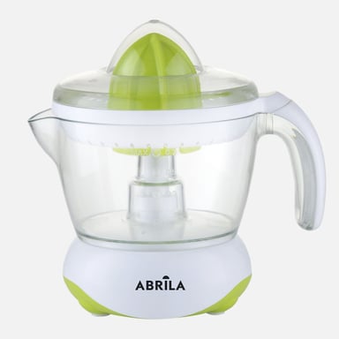 Abrila Lemon Exprimidor de Cítricos, 40 W, 0.7 L, Blanco / Verde