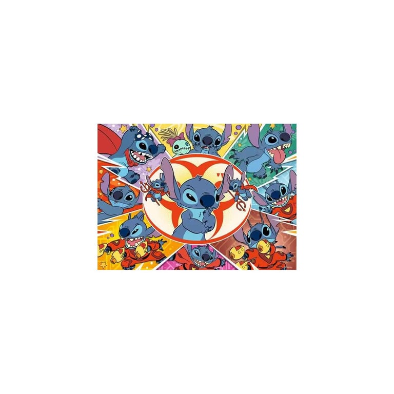 Puzzle 100 pièces : Dans mon propre univers Stitch Disney Ravensburger France - vue 3
