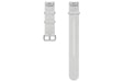 Samsung Original Athleisure Watch7 Bracciale per Galaxy Watch 4 / 5 / 6 / 7 (20 mm) - M/L - Argento