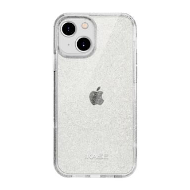 Carcasa híbrida brillante invisible para Apple iPhone 13, Transparente