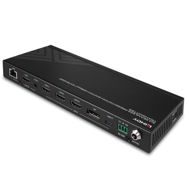 Lindy Switch de présentation Seamless Extender HDBaseT, 5 Ports - Emetteur