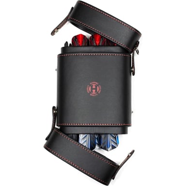 Estuche de dardos Harrows Prima en rojo - Diseño Ergonómico y Práctico