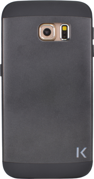 (P) Coque slim anti-choc pour Samsung Galaxy S6 Edge, Gris sidéral