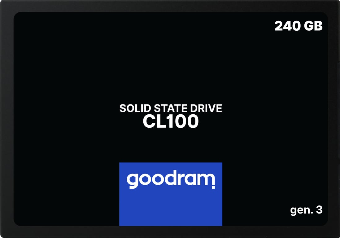 Goodram CL100 gen.3 240 Go 2.5 Série ATA III 3D NAND Neuf